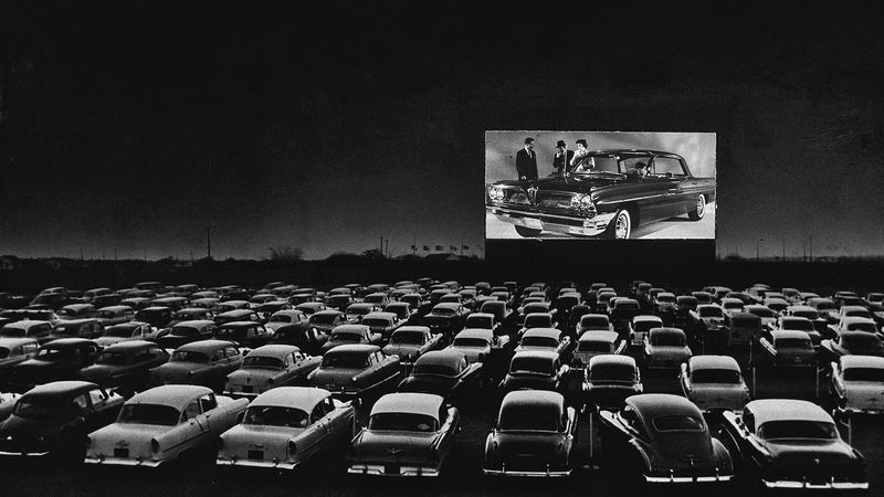 1950s Drive-In Theater