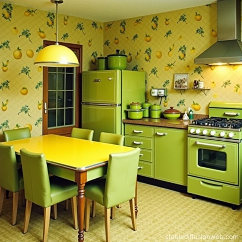 Avocado Green Appliances