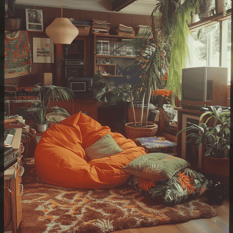 Bohemian 1970s Bedroom