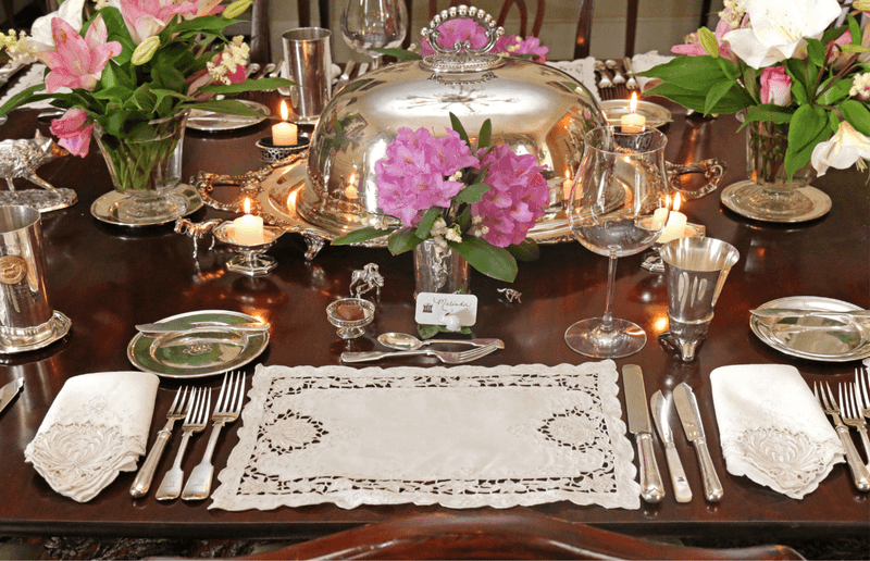 Formal Dinner Table Settings