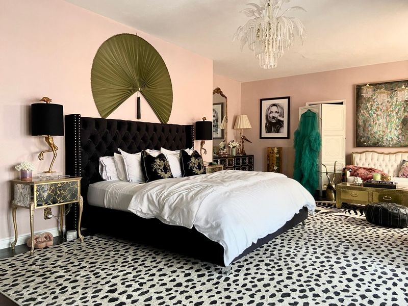 Hollywood Regency Bedroom