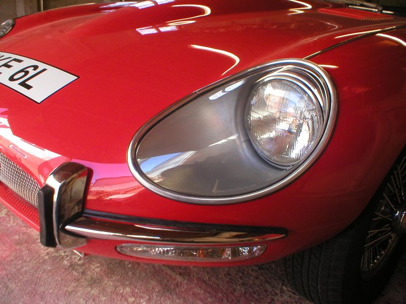 Jaguar E-Type Headlight Covers