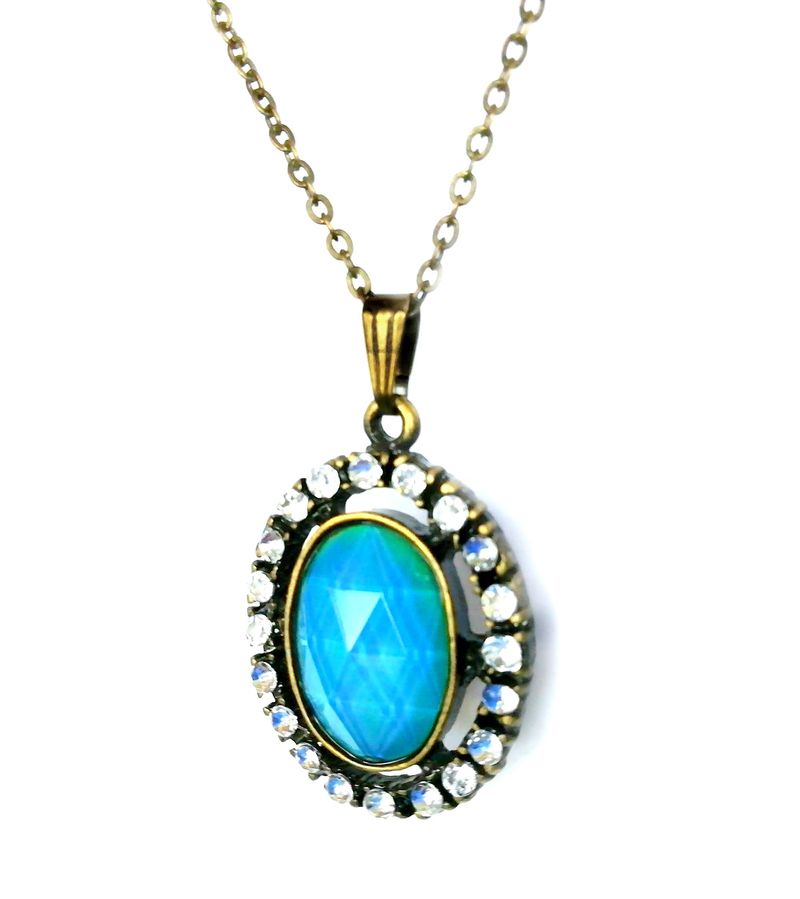 Mood Ring Pendant Necklaces