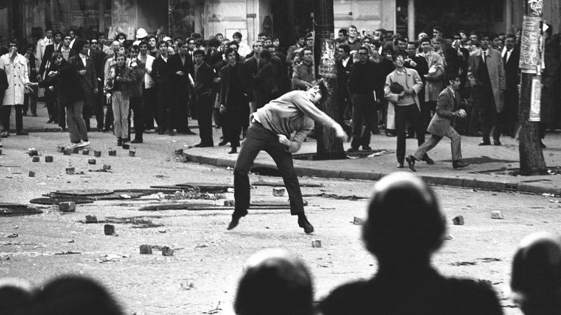 Paris Student Riots