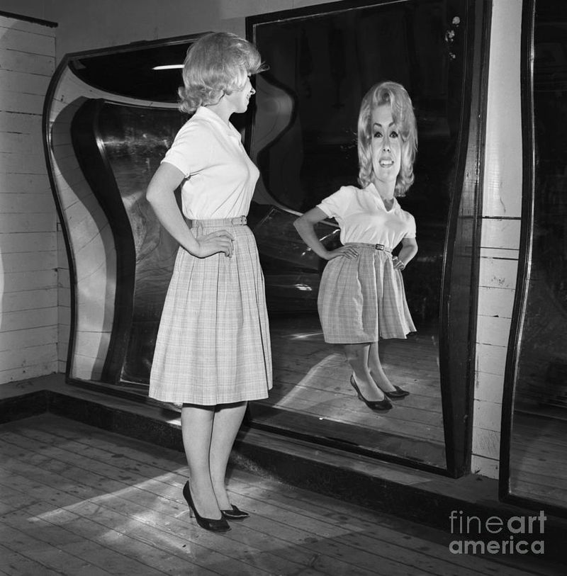 Quirky Funhouse Mirrors