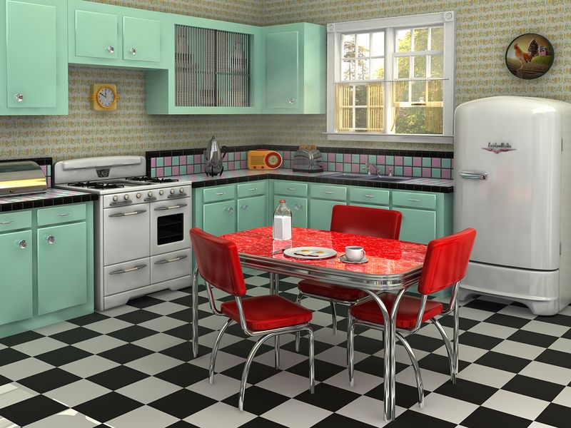 Retro Diner Kitchen