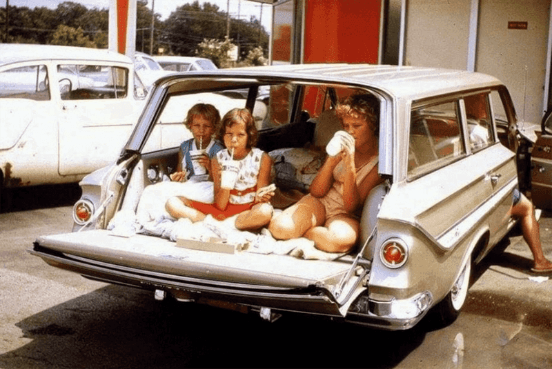 Retro Family Road Trips