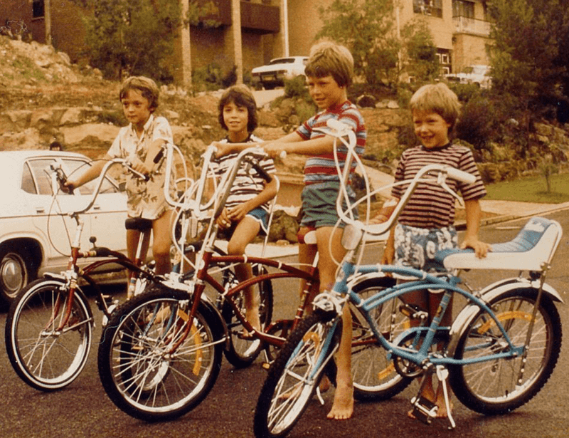 Riding Banana Seat Bicycles