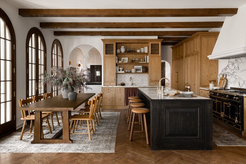 Rustic Cabin Kitchen