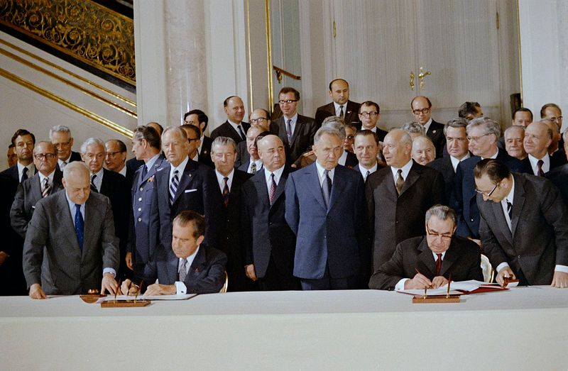 SALT I Treaty Signed