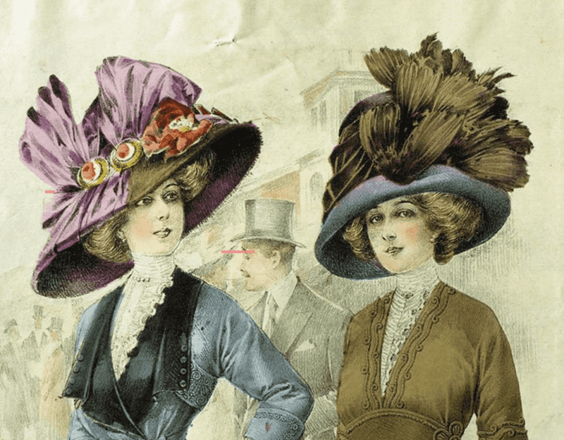 The Feathered Fantasy Hats