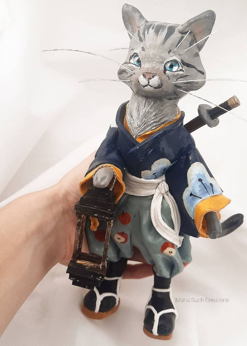 The Samurai Cat