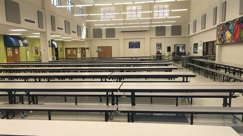 Traditional School Cafeteria