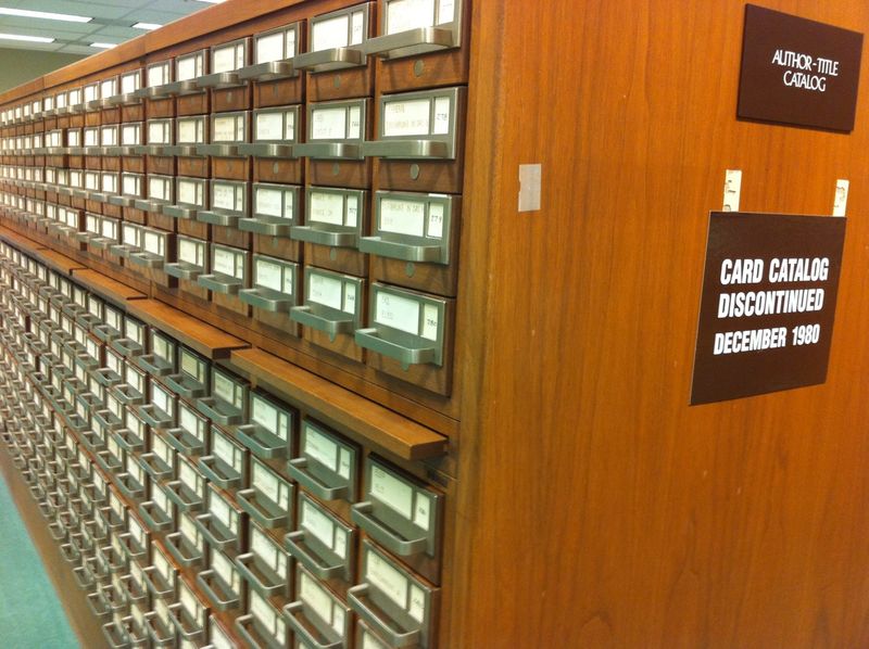 Using a Card Catalog