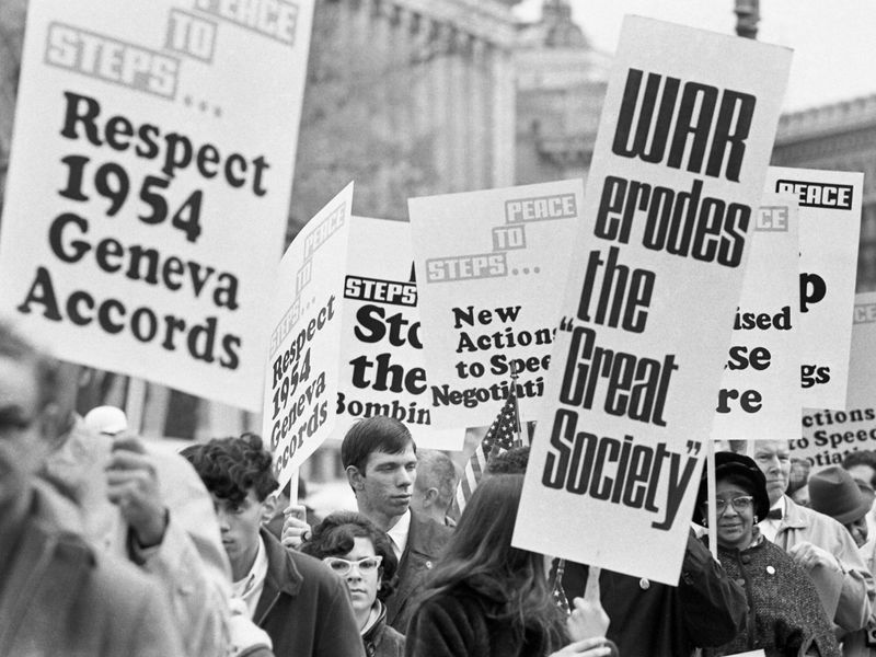 Vietnam War Protests in Washington D.C.