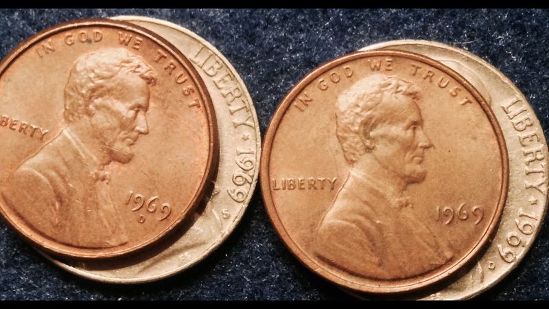 1969-S Double Die Penny