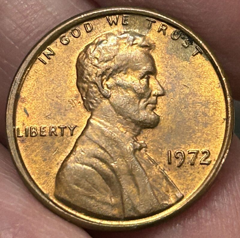 1972 Double Die Penny