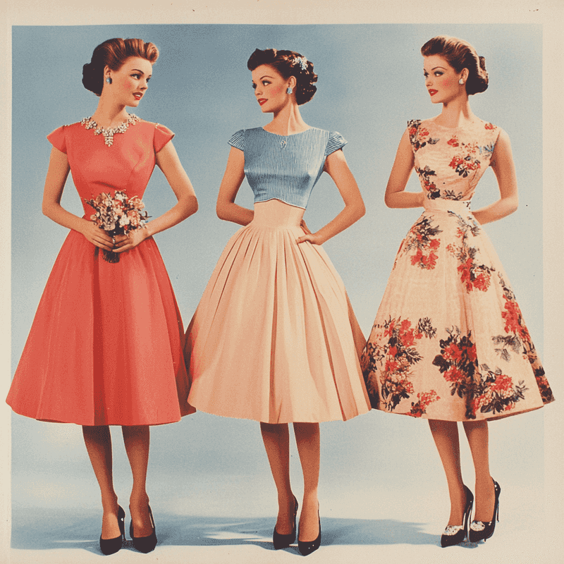 ’50s Fit-and-Flare Dresses