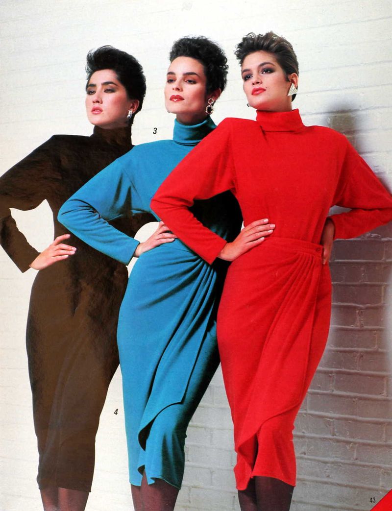 ’80s Power Dresses