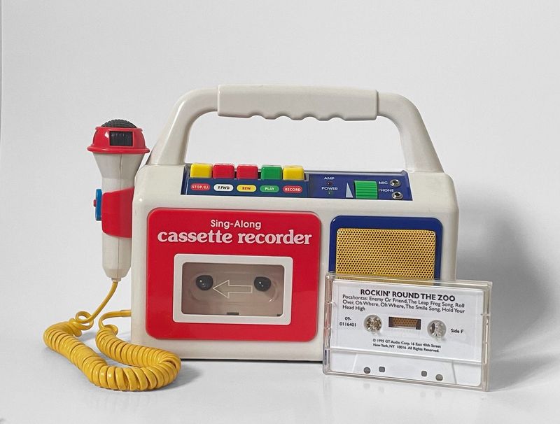 A Fisher-Price Tape Recorder for Making Mixtapes