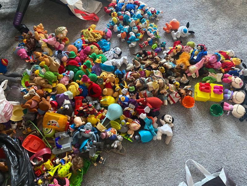 A Pile of McDonald’s Happy Meal Toys in a Drawer Somewhere