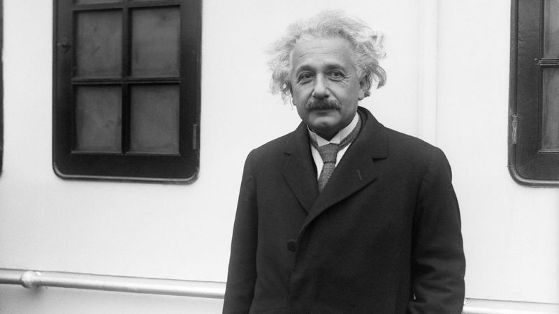 Albert Einstein at the Vienna State Opera