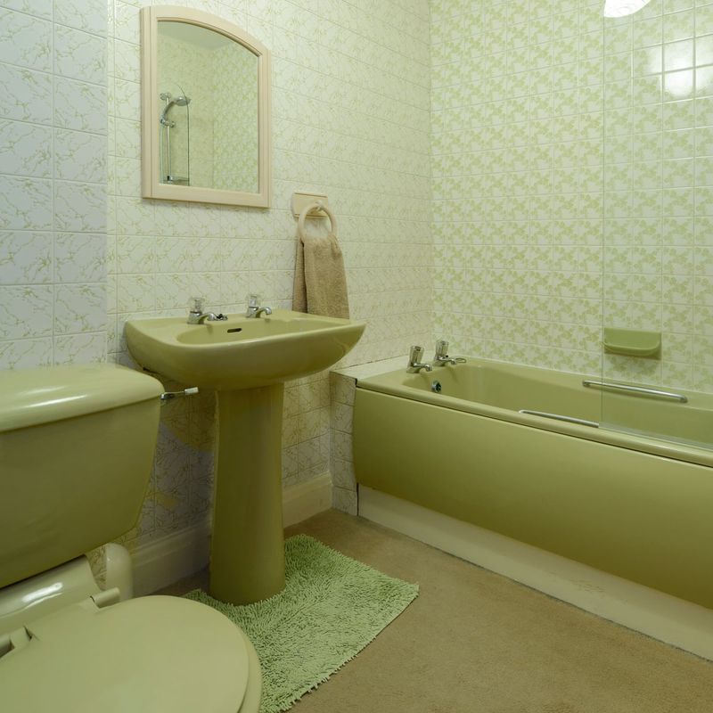 Avocado-Colored Bathtubs