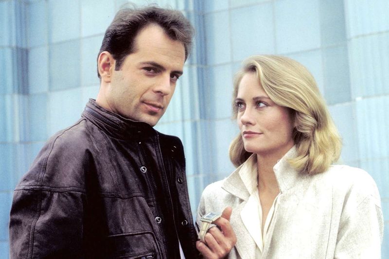 Bruce Willis and Cybill Shepherd in Moonlighting