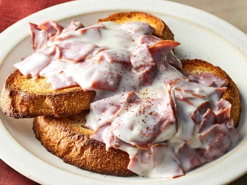 Creamed Chipped Beef on Toast (a.k.a. 