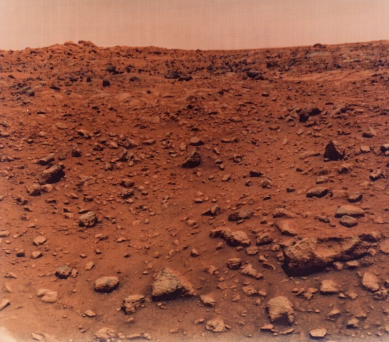 First Photograph of Mars