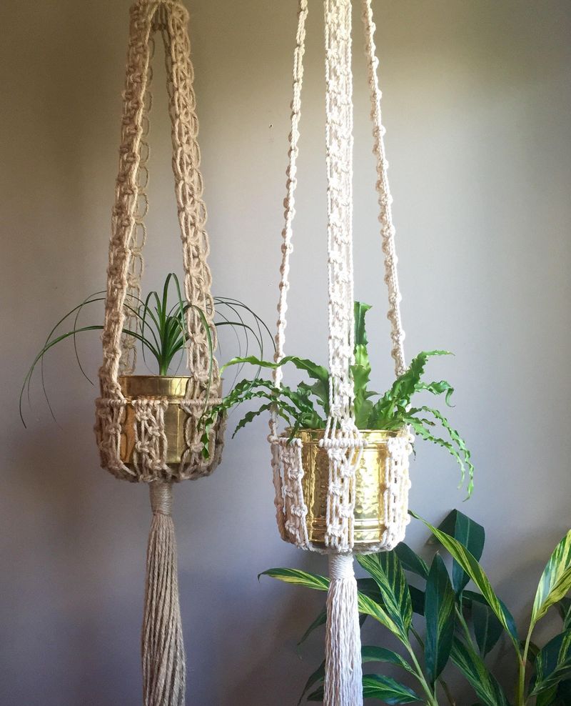 Macramé Plant Hangers