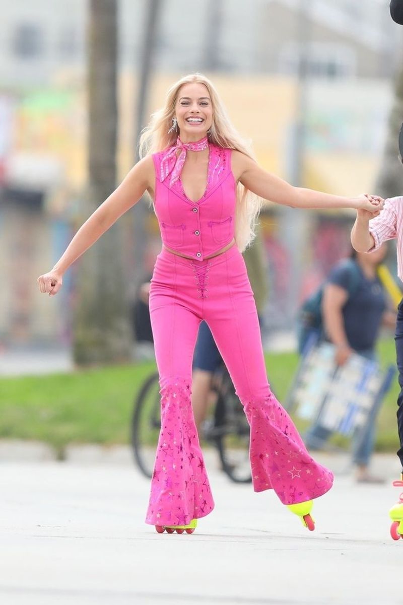 Margot Robbie’s Pink Jumpsuit – Barbie (2023)