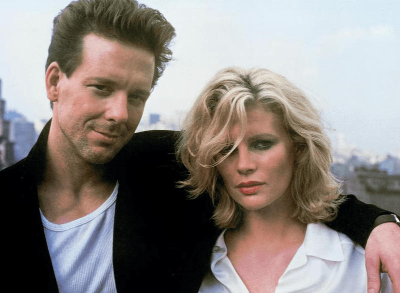 Mickey Rourke and Kim Basinger in 9½ Weeks