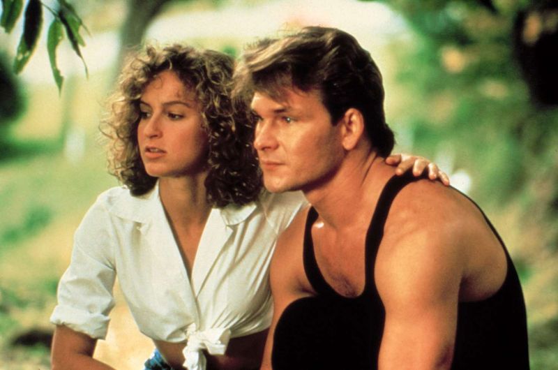 Patrick Swayze and Jennifer Grey in Dirty Dancing