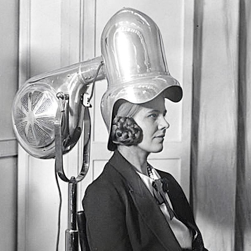 Pedal-Powered Hair Dryer