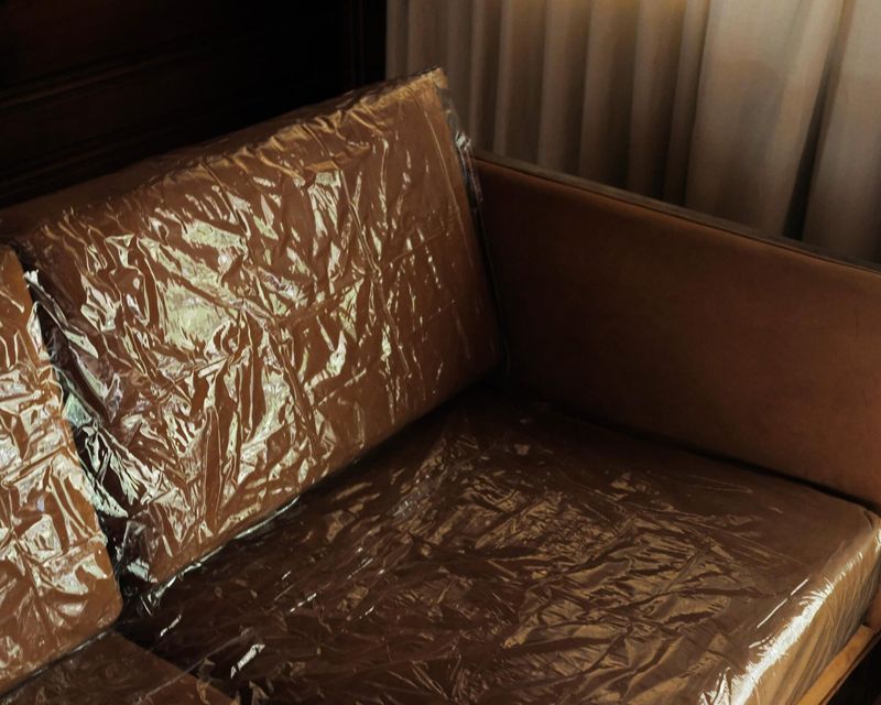 Plastic Couch Covers That Stuck to Your Skin