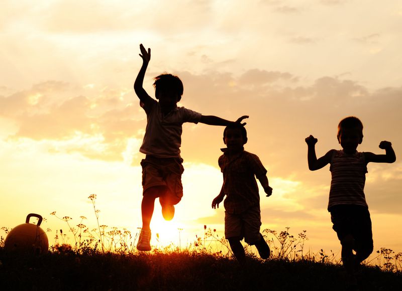 Playing Outside Until the Streetlights Came On