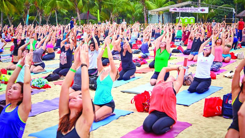 Practicing Yoga and Meditation