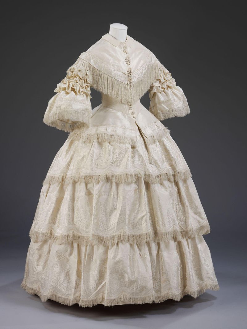 Queen Victoria's White Gown