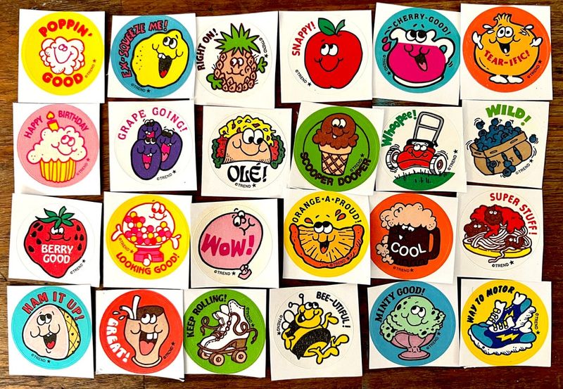 Scratch-and-Sniff Stickers