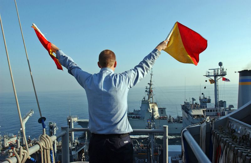 Semaphore Flag Signals