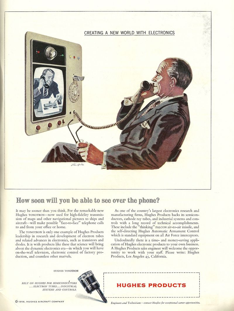 The 1950s Videophone Vision