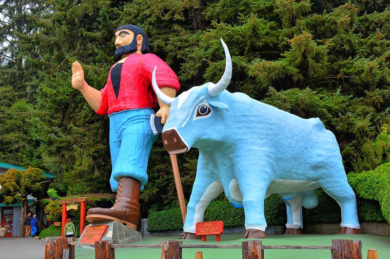 The Giant Paul Bunyan Statue That Definitely Had a Soul