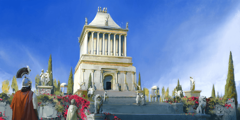 The Mausoleum at Halicarnassus