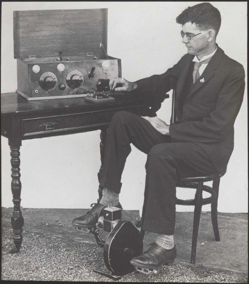 The Pedal-Powered Radio