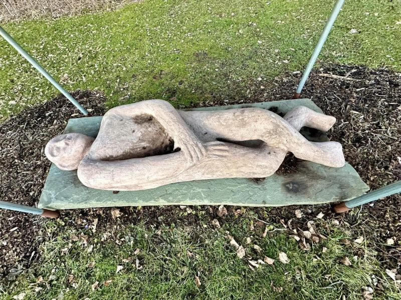 The Petrified Man at Various Roadside 