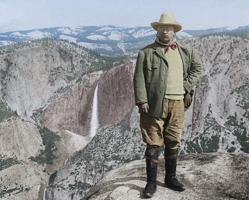 Theodore Roosevelt at Yosemite, 1903