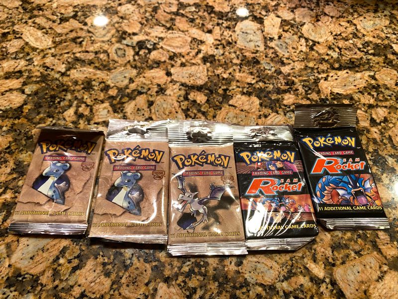 Unopened Pokémon Cards