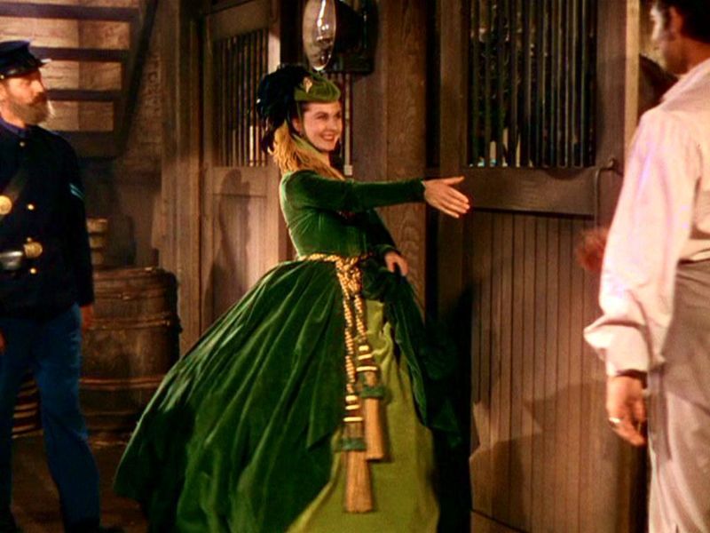 Vivien Leigh’s Green Curtain Dress – Gone With the Wind (1939)