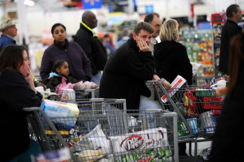 Writing Checks at the Grocery Store